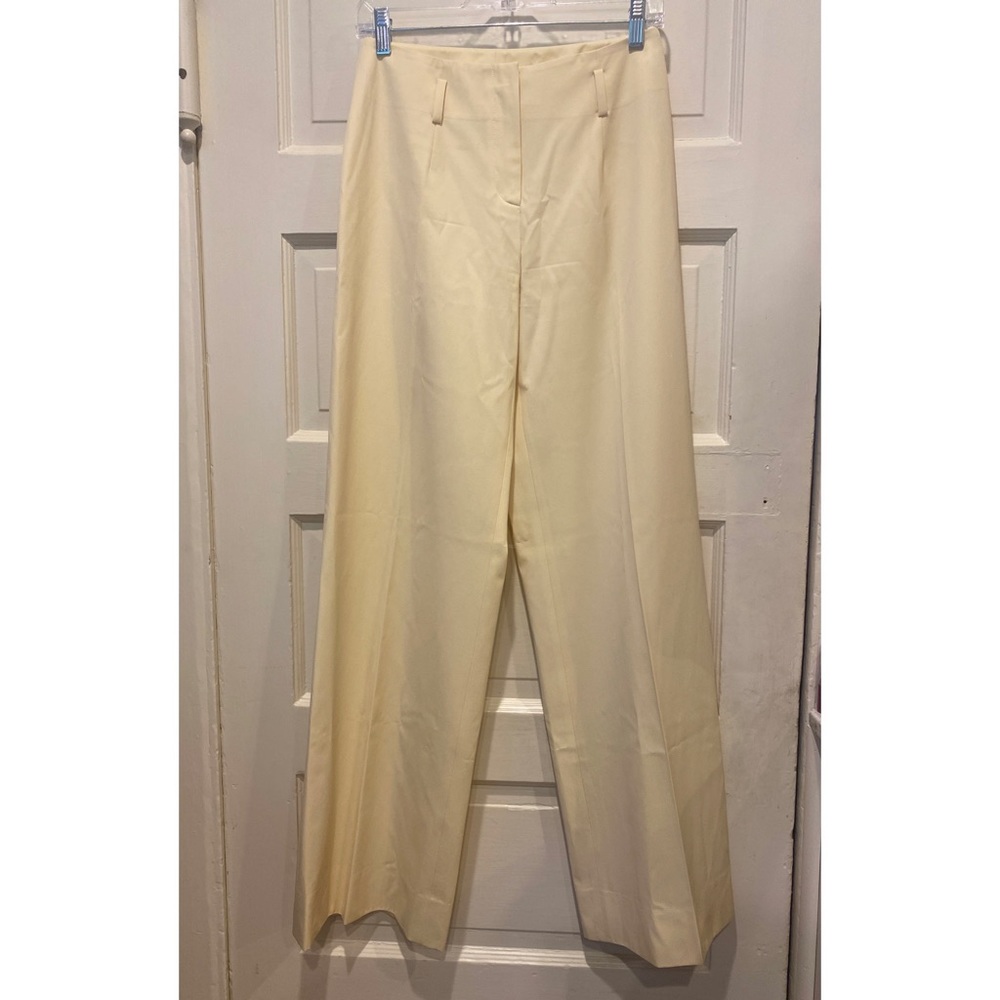 CÉLINE Wool Blend Wide Leg Pants